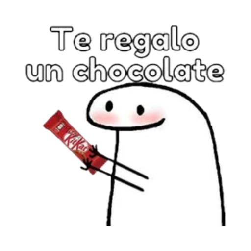 Te regalo un chocolate
