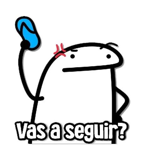 vas a seguir?
